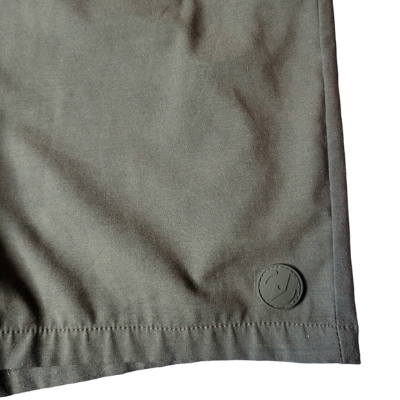 Dravus Bay Men’s Board Shorts Army Green / Khaki Size 32 VGUC - Picture 3 of 12